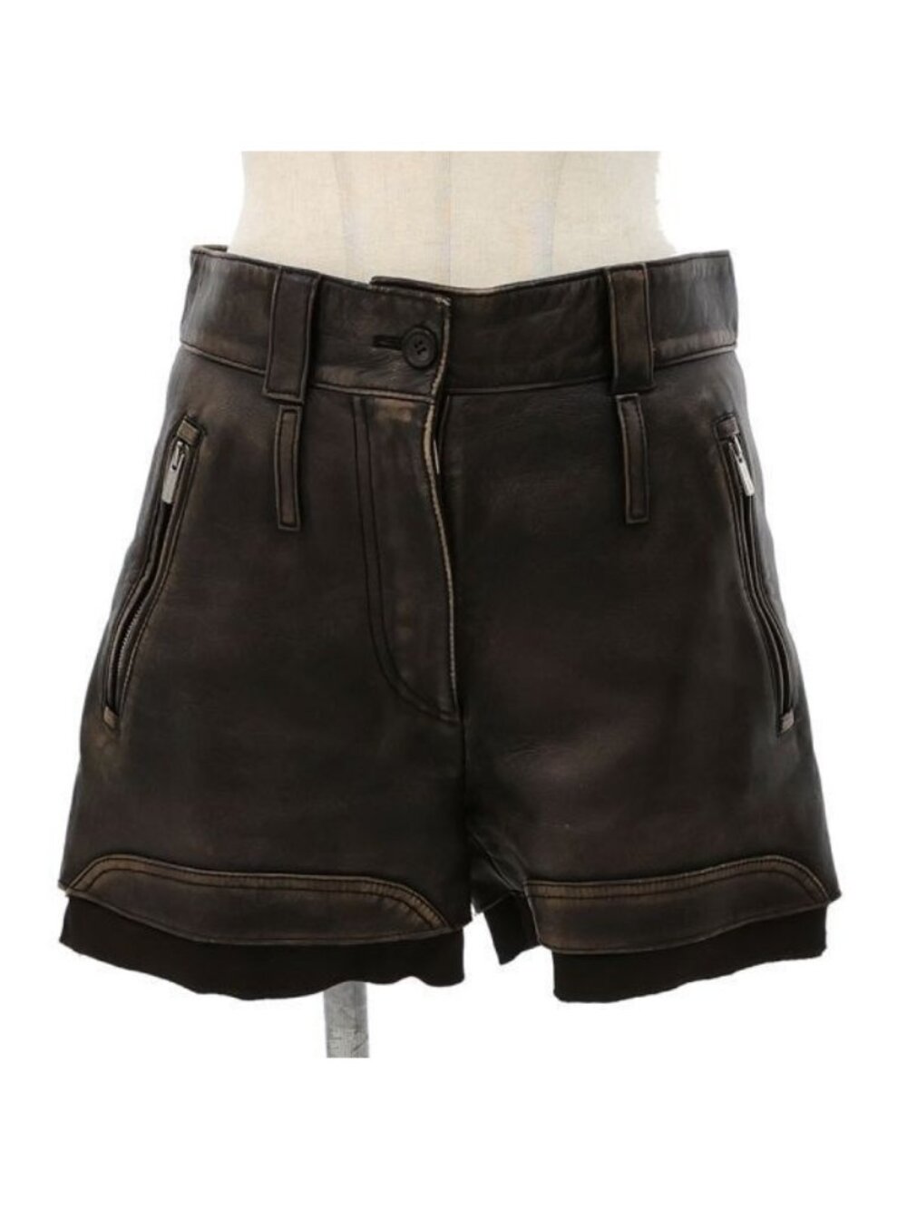 Miu Miu Shorts Brown